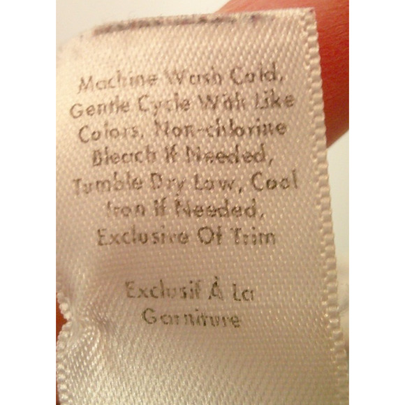 Lucy Women's Medium Gray Wrap Long Sleeve Shirt V-Neck - Picture 7 of 7